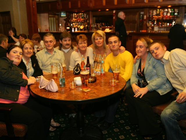 Out to the pub for a few drinks with family.