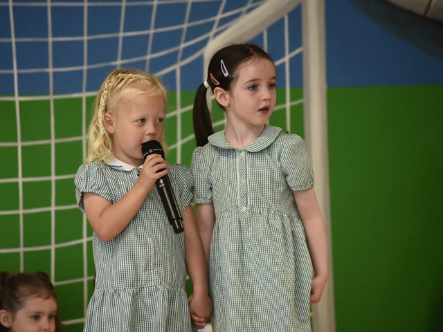 Emily and Edera : Glendermott Graduation Day.