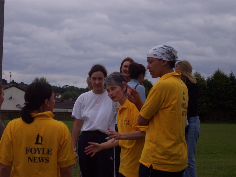 Pictures of birthdays, fundraisers and pub outings in July 2003