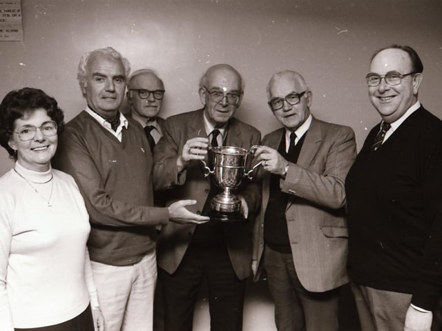 Peerless Cup Bridge winners.