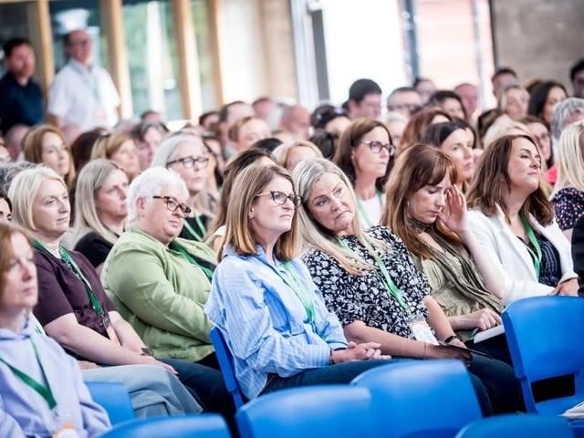 Attendees at the conference.