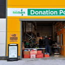 The Foyle Foodbank’s donation point in Springtown Industrial Estate. Photo: George Sweeney. DER2250GS – 31