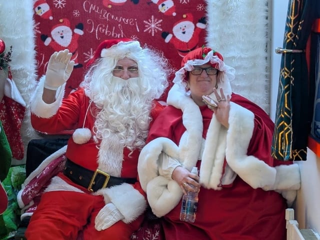 Visitors from the Western Trust's Children’s Disability Service enjoying an amazing Santa experience evening at Destined.