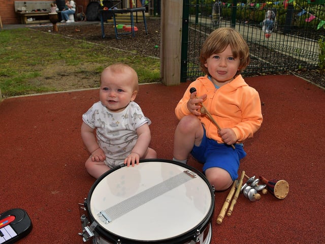Eoin and Senan Donnelly were at the recent Action for Children’s ‘Top of the Tots’ event held at the Ebrington premises. Photo: George Sweeney. DER2331GS – 84