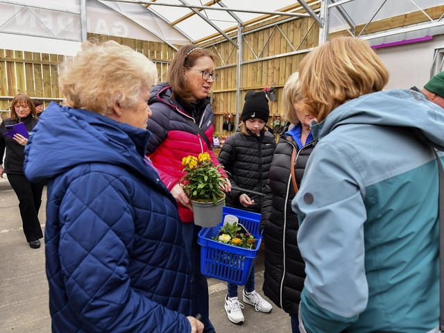 The newly opened Garden Centre at the Inishowen Cooperative Centre in Buncrana. Photo: George Sweeney