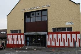 The City Swimming Baths at William Street. (2104MMwilliamstreet)
