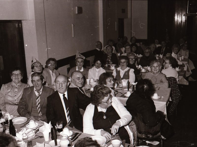St Mary's Senior Citizens Christmas Party in December 1983.
