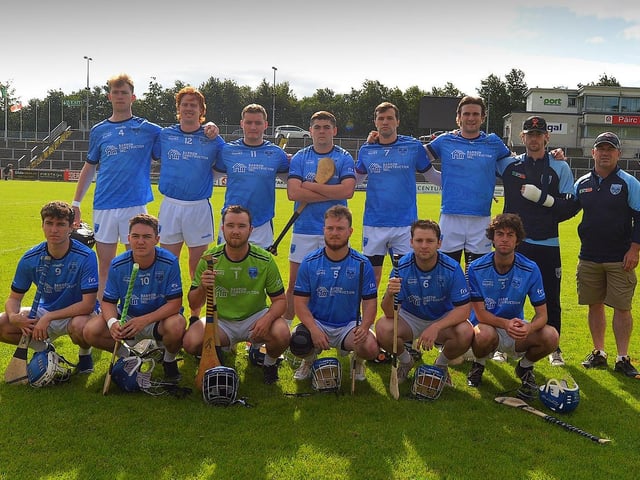 The Pearse Og San Francisco team defeated by New York in the GAA World Games Hurling International final in Celtic Park on Friday morning. Photo: George Sweeney. DER2330GS - 195
