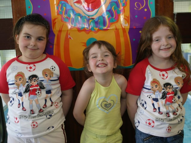 Parties and celebrations in Derry back in May 2004.
