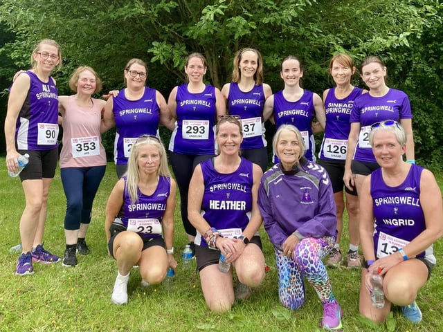 Springwell Ladies at 'Stunnerz n Runnerz' in Cookstown last week