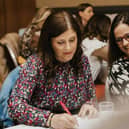 Retail banking and admin experts Roisin McAteer and Maria McLaughlin.