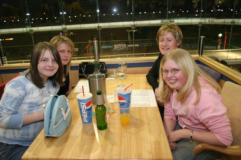 A night at the races at Lifford Dog Track back in February 2004.