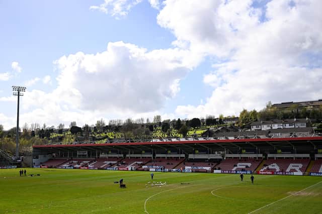 Find Insurance Celtic Park will host it's first soccer match in over 80 years when Derry City meet Shamrock Rovers Derry. Photo by Ramsey Cardy/Sportsfile