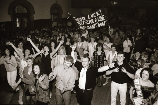 The Factory Queen final at the Guildhall back in May 1994. Copyright: Derry Journal.