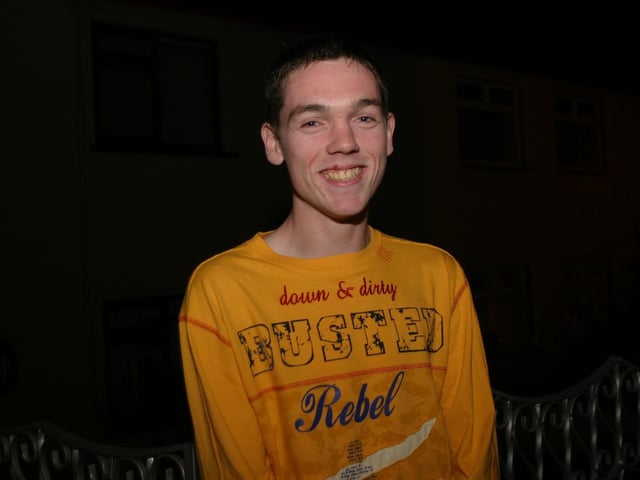 Gerry's big party with family and friends.