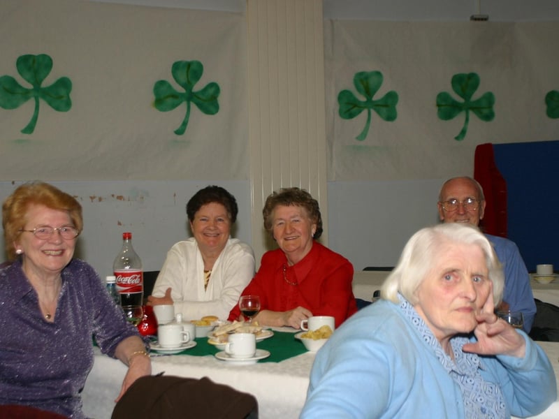 Celebrations at The Gasyard back in March 2004.