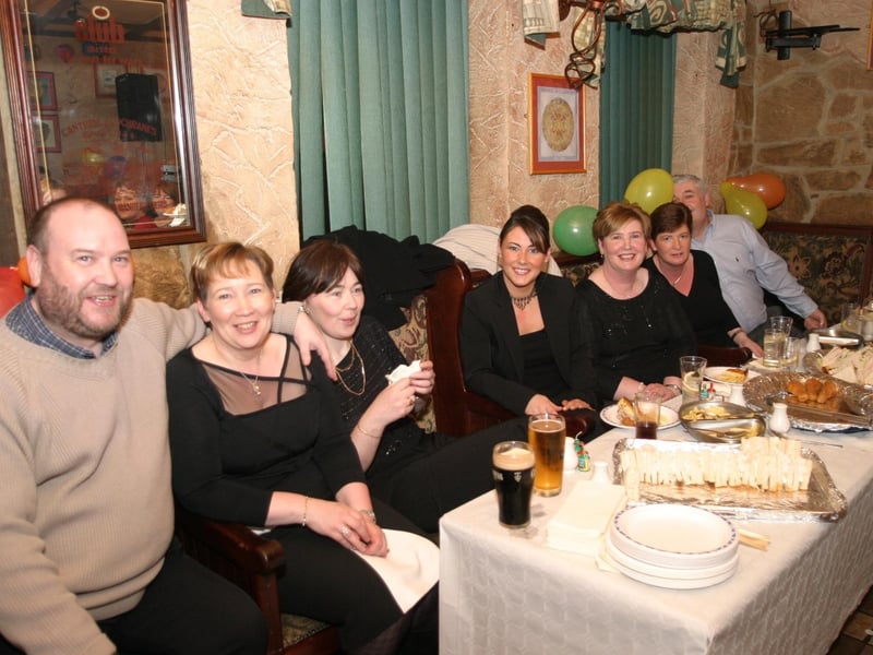 Party time back in 2004: Patricia O'Kane.