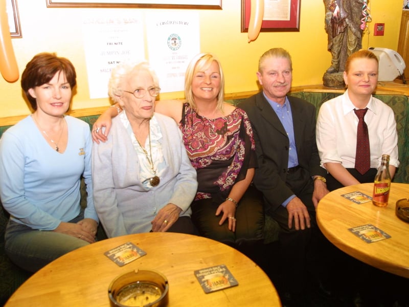 Jackie O'Neill, Margaret O'Neill, Margaret Lynch, George O'Neill, Caroline O'Kane