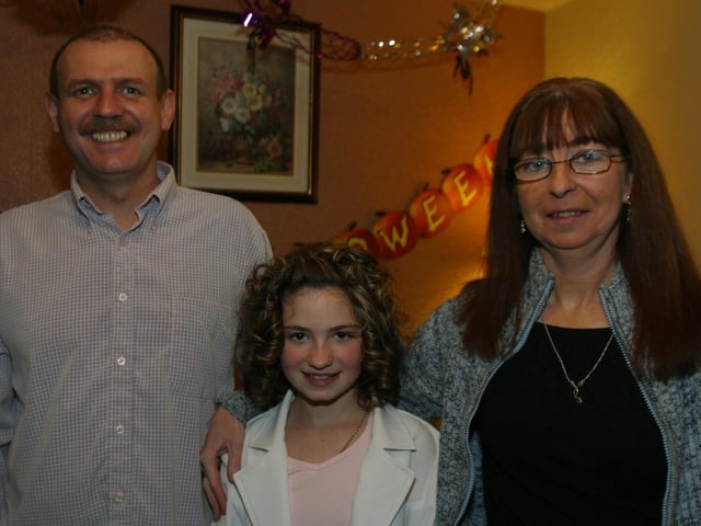 Birthday party for Stacy Rodgers, 20 years ago.