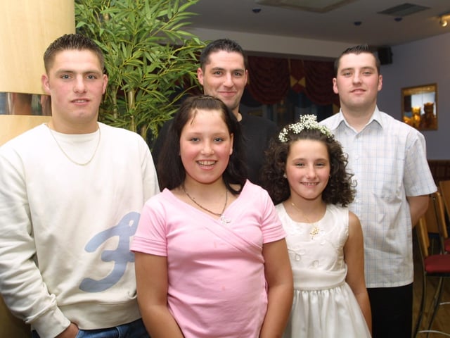 Catherine Mooney's Confirmation at Mandarin Palace.
