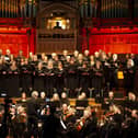 The Irish Doctors Choir accompanied by the Orchestra North-West who performed at the Guildhall on Sunday afternoon.