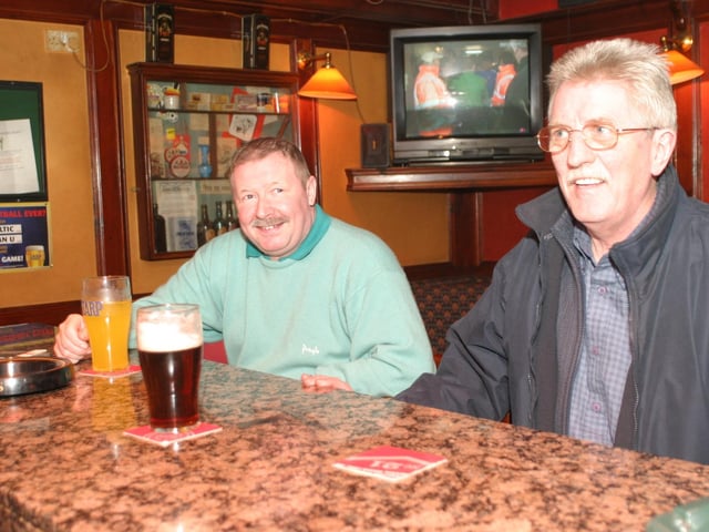 Punters in The Loft in 2004.