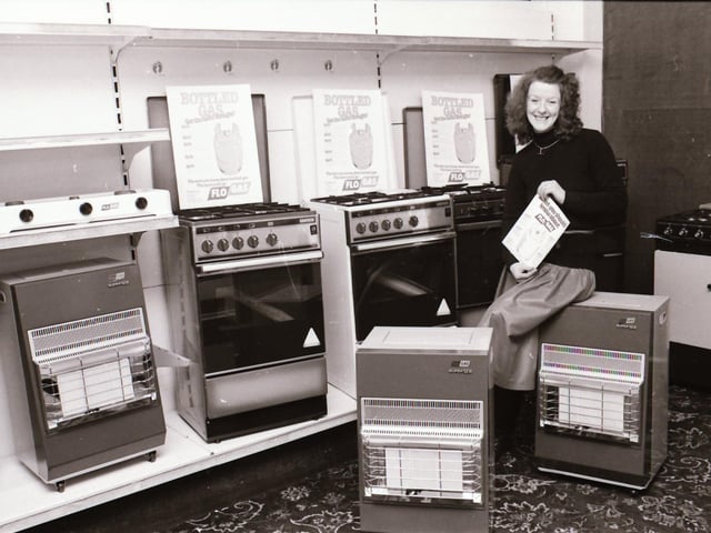 Showcasing the latest appliances at Foyle Gas.