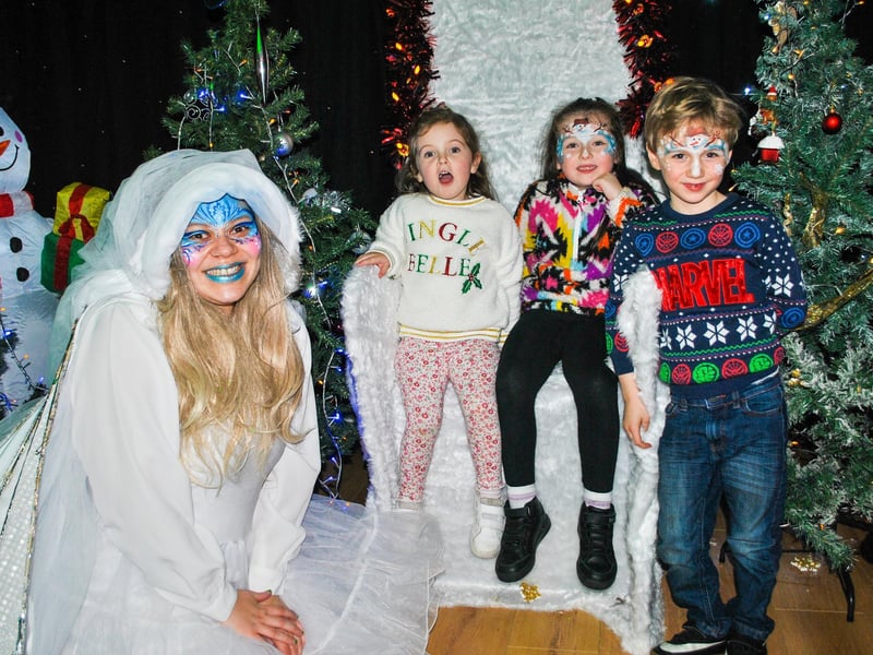 'Twas the week before Christmas' in Studio 2 in Derry with the Grinch, Santa, Mrs Claus, Cindy Lou Who, the elves and a Christmas Fairy.