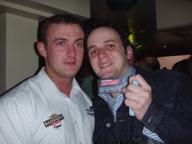 OLYMPUS DIGITAL CAMERA : A night out in bars across Derry in May 2005, including Café Roc, The Ice Warf, Strand Bar, The River Inn, Downey’s/Sugar, and The Metro.