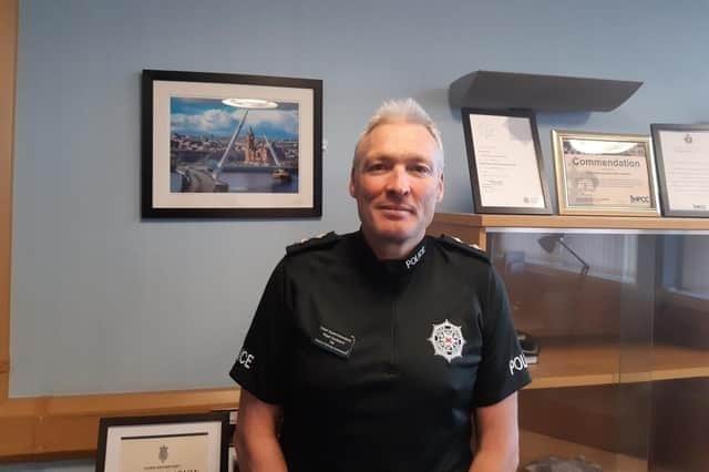 Derry and Strabane District Area Policing Commander Chief Superintendent Nigel Goddard.