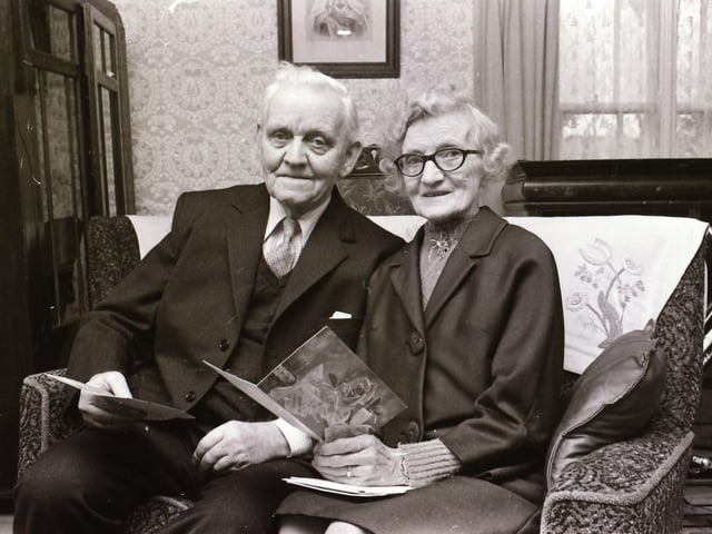 Diamond wedding of Mr & Mrs Hugh Doherty, Porthall, Lifford.