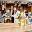 Kathryn Holland, Commercial Manager at Down Royal with Cathy Fox, Head of Sales, Britvic NI.
