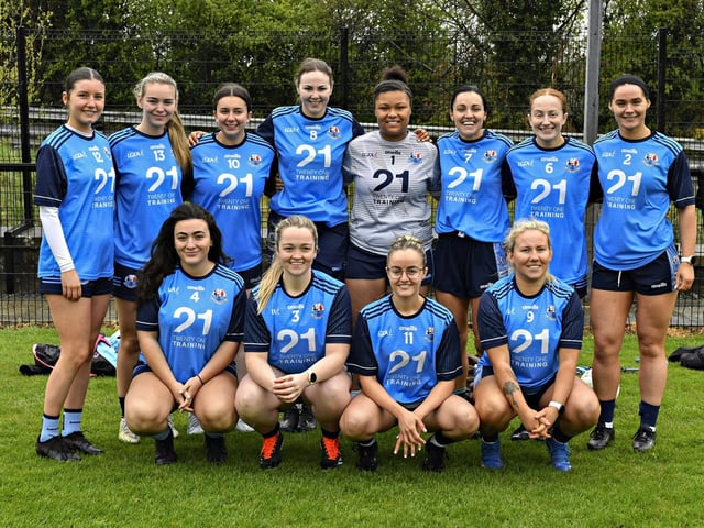 Strabane Sigersons took part in the inaugural Charlene Griffiths Memorial 7s tournament held at Pairc Bhrid. Photo: George Sweeney