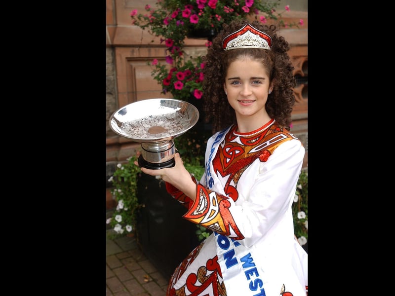 These Irish Dancing champions were featured in the 'Journal' in 2003 marking their achievements.