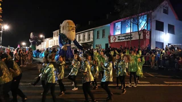 The stunning Carndonagh Halloween parade on Sunday night was a huge success.