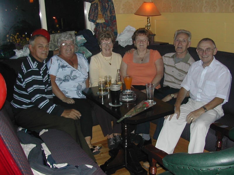 Derry people partying in September 2003