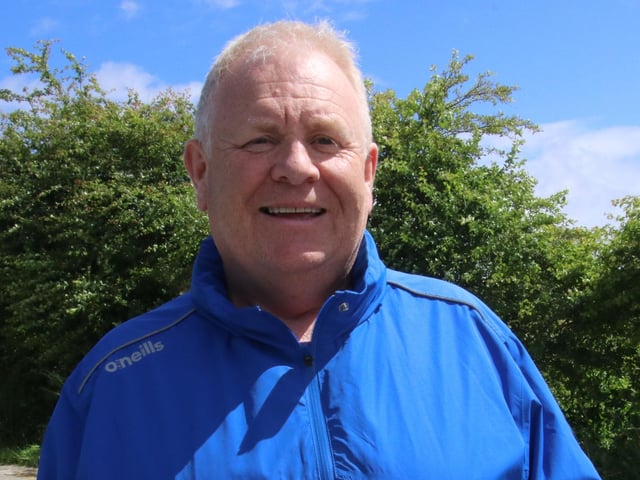 Gerry Brady pictured at The 19th Annual Scalp Mountain Climb to the Cross in aid of Concern Worldwide.  (Photo - Deirdre Heaney, nwpresspics) : .