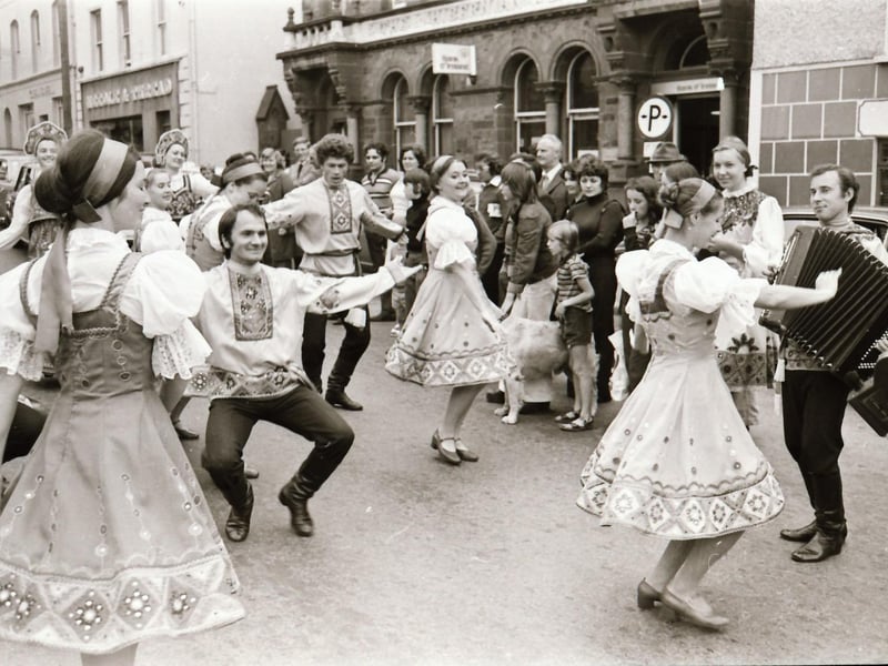 Folk music, dance and dress in Letterkenny and Buncrana in 1975.