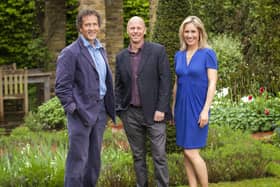 Monty Don, Joe Swift and Sophie Raworth