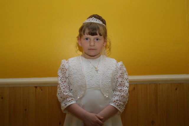 Linda Duddy's First Communion party in Molin's Social Club