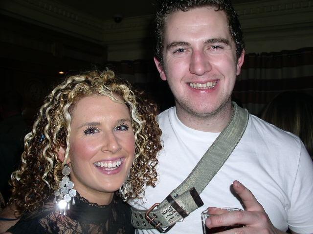Partying in Dungiven’s John T’s back in January 2006.