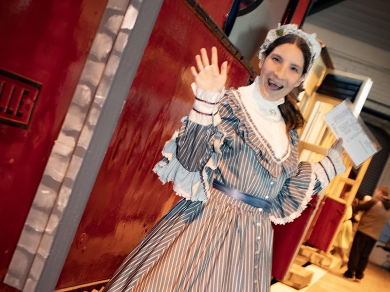 Destined's Dana Robinson spendidly attired at Destined's BBQ and Fun Day on Tuesday. The event was part of Féile 24. (Photo: Jim McCafferty Photography)