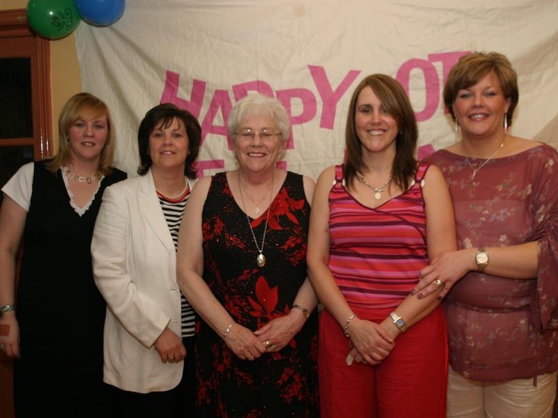 Party pictures from 2004. Fionnuala McMonagle