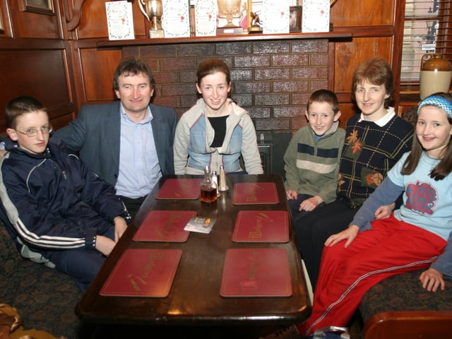Enjoying a pint in Derry bars 20 years ago in 2003