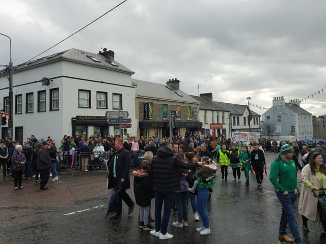Moville on St Patrick's Day 2023.