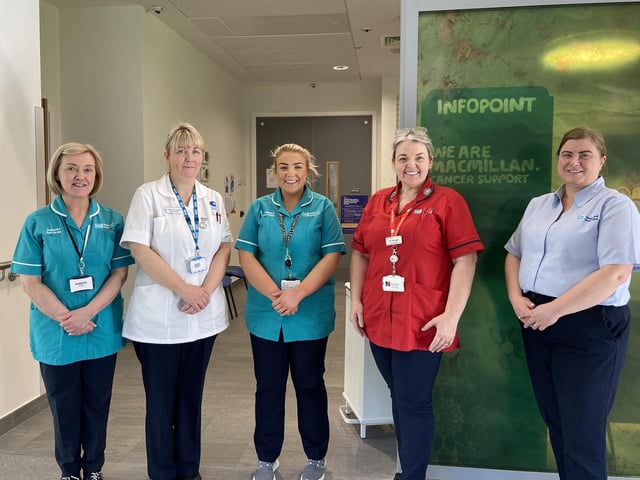 Western Trust staff celebrating International Women's Day.