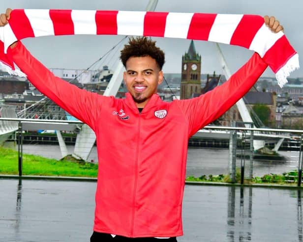 Derry City's new goalkeeper Arlo Doherty can't wait for the new season.