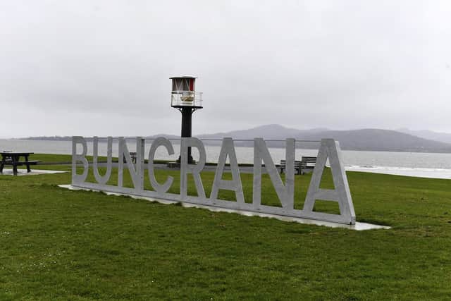 Buncrana shorefront (File Picture). Photo: George Sweeney