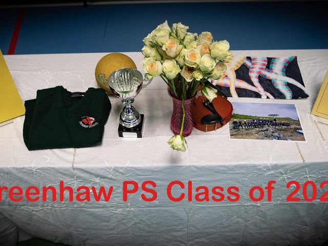 P7 Pupils Sign Off at Greenhaw PS! Jim McCafferty Photography