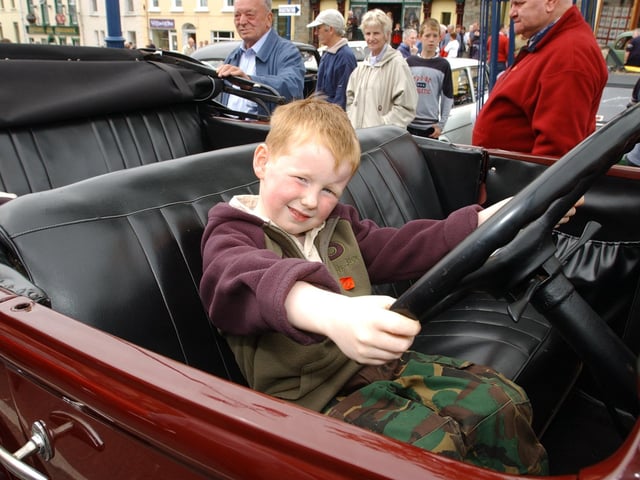 The Moville Vintage Show in July 2004.